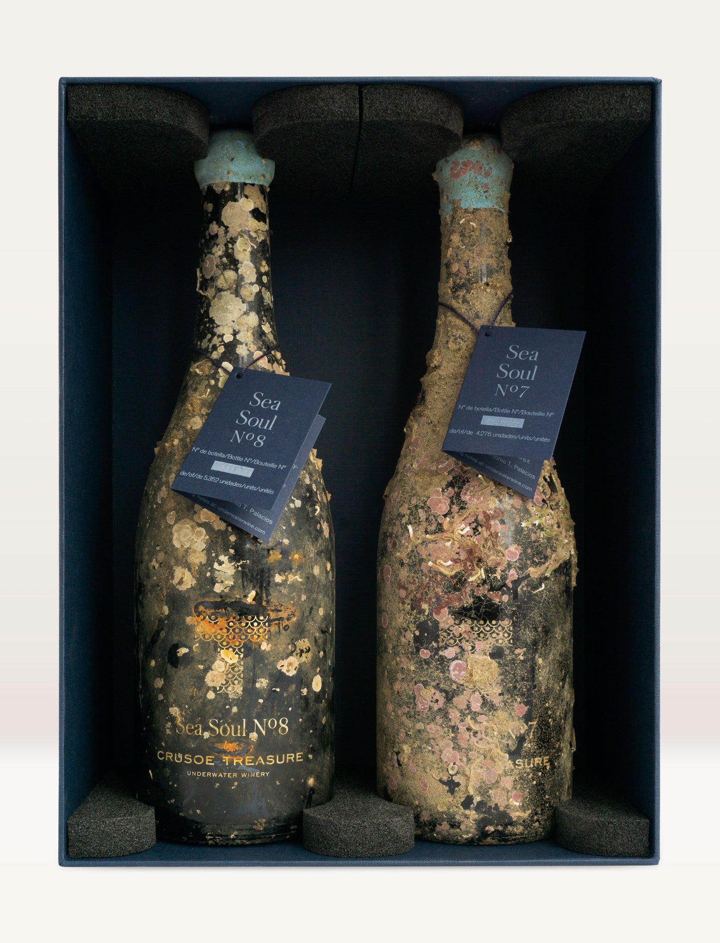 バスク海底熟成ワイン 赤白セット(Red & White - See Soul No.7 & See Soul No.8)