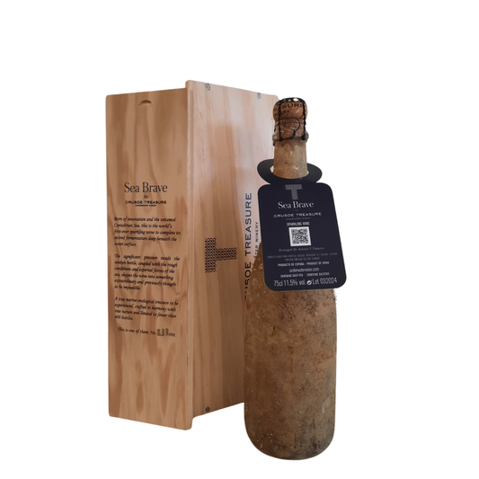 バスク海底熟成ワイン　SEA BRAVE　海中で瓶内二次発酵を完了させたスパークリングワイン