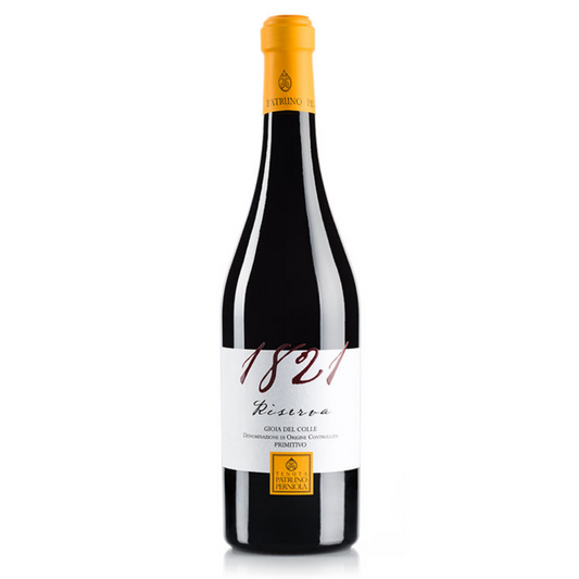 1821 Riserva（1821 リゼルヴァ）　プリミティーヴォ100％　赤ワイン
